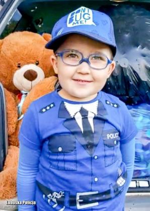 [VIDEO] Policjanci spełnili marzenie 4-letniego Jasia