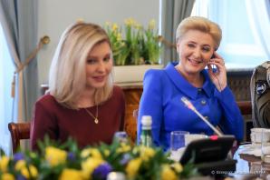Pierwsze Damy Polski i Ukrainy podsumowały dotychczasowe  wspólne działania 
