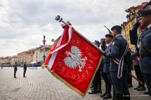 [VIDEO] Prezydent RP na obchodach Święta Policji