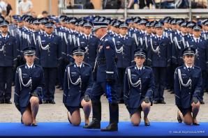 [VIDEO] Prezydent RP na obchodach Święta Policji