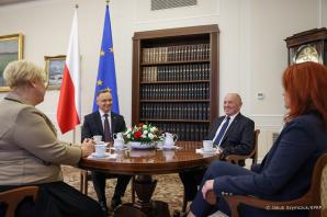 [VIDEO] Andrzej Duda na inauguracyjnym posiedzeniu Sejmu i Senatu RP