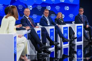 [VIDEO] Europa wobec próby siły. Prezydent RP Karol Nawrocki w Davos o realnej obronie kontynentu