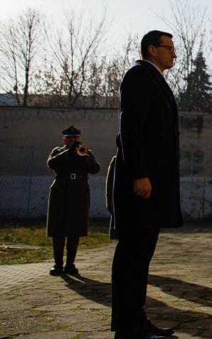 Premier Mateusz Morawiecki upamiętnił Żołnierzy Wyklętych
