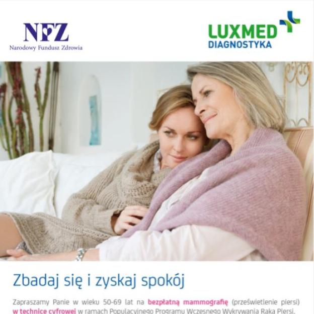 Bezpłatne badania mammograficzne w Zielonej Górze