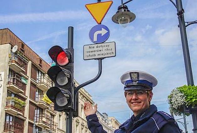 Nowe znaki w centrum Łodzi