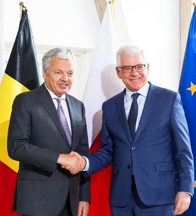 Spotkanie ministrów spraw zagranicznych Polski i Belgii