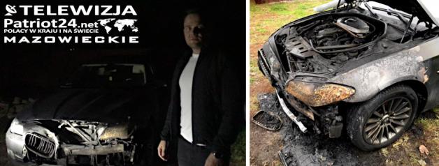 [VIDEO] Jak doszło do podpalenia BMW koło Sochaczewa? Poszkodowany, który poprosił o pomoc Krzysztofa Rutkowskiego, ujawnia szczegóły!