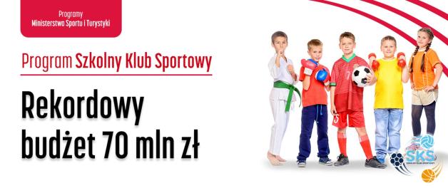 Największy w historii budżet w Programie Szkolny Klub Sportowy! Rusza nabór na operatorów