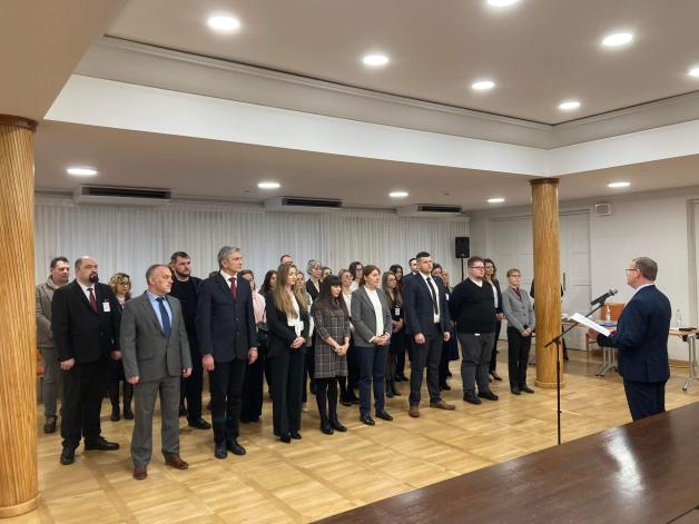 Wiceminister Katarzyna Frydrych przyjęła ślubowanie tłumaczy przysięgłych