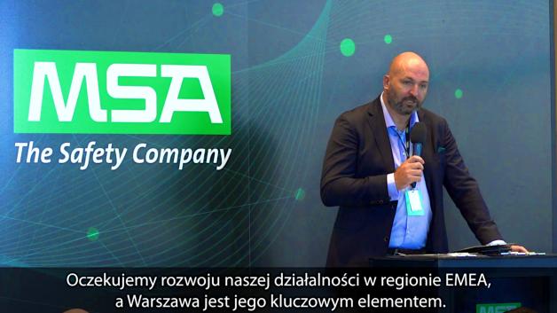 [VIDEO] Amerykański producent sprzętu ochronnego chce z Warszawy obsługiwać globalną ekspansję. W tym celu zwiększy zatrudnienie o prawie 1/3