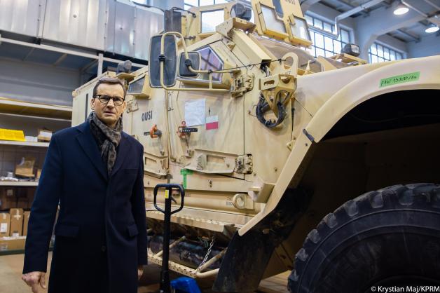 [VIDEO] Polska z nowoczesną technologią wojskową. Sprzedamy 100 Rosomaków Ukrainie