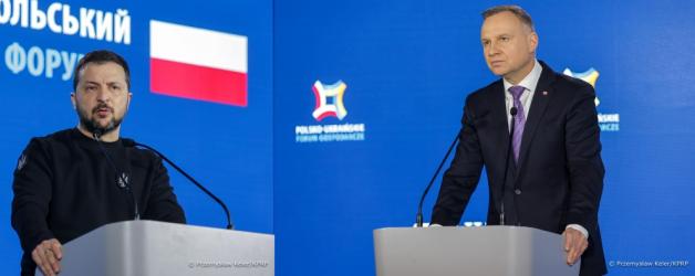 [VIDEO] Polsko-Ukraińskie Forum Gospodarcze z udziałem Prezydentów