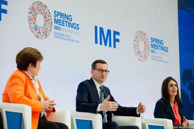 [VIDEO] Premier Mateusz Morawiecki: dzisiaj Polska jest kluczem do odbudowy relacji euroatlantyckich – porządku między Unią Europejską a USA
