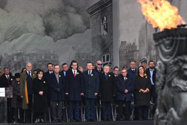 80. rocznica wybuchu powstania w getcie warszawskim – uroczystość z udziałem ministra Mariusza Kamińskiego