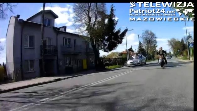 [VIDEO] Potrącił dwoje pieszych. Miał zakaz prowadzenia pojazdów i posiadał narkotyki