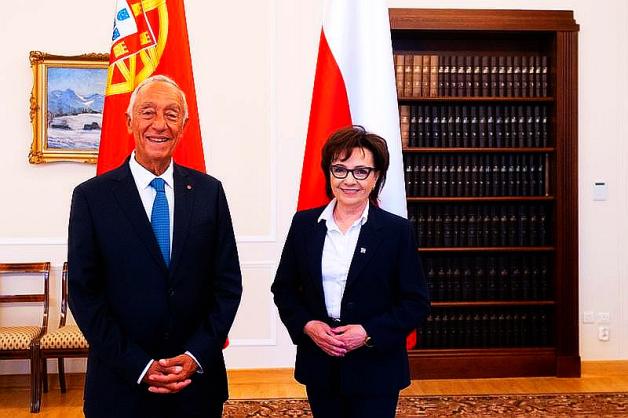 Prezydent Republiki Portugalskiej z wizytą w Sejmie