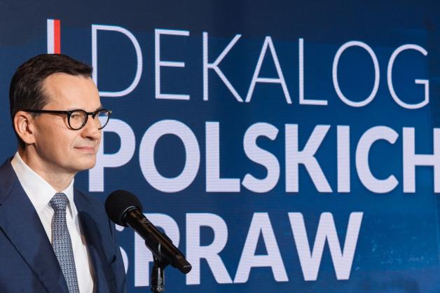 [VIDEO] Premier Mateusz Morawiecki przedstawił kolejne propozycje w ramach „Dekalogu polskich spraw”.